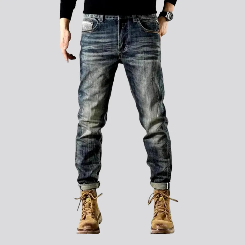 Stretchable Dark Jeans for Men | Jeans4you.shop