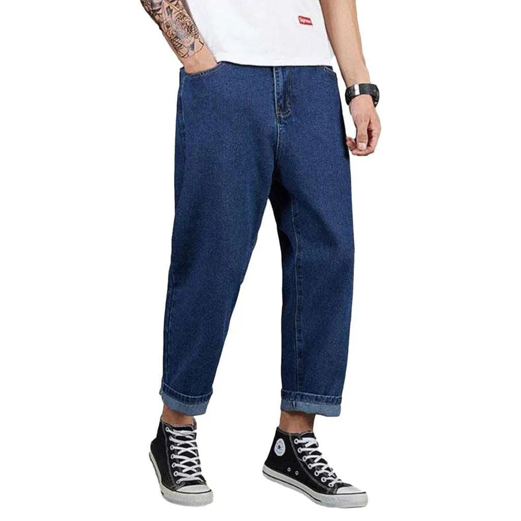 Tencel street style men's jeans