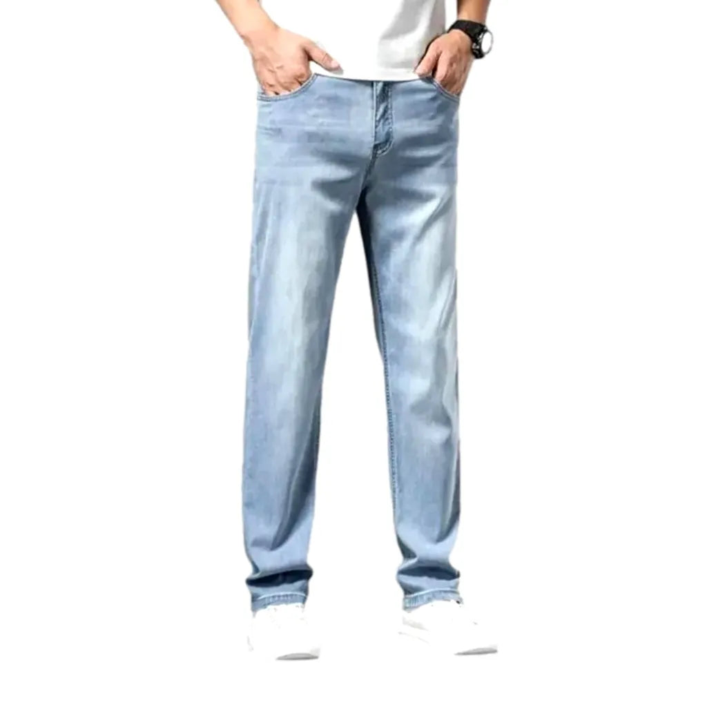 Thin men's jeans