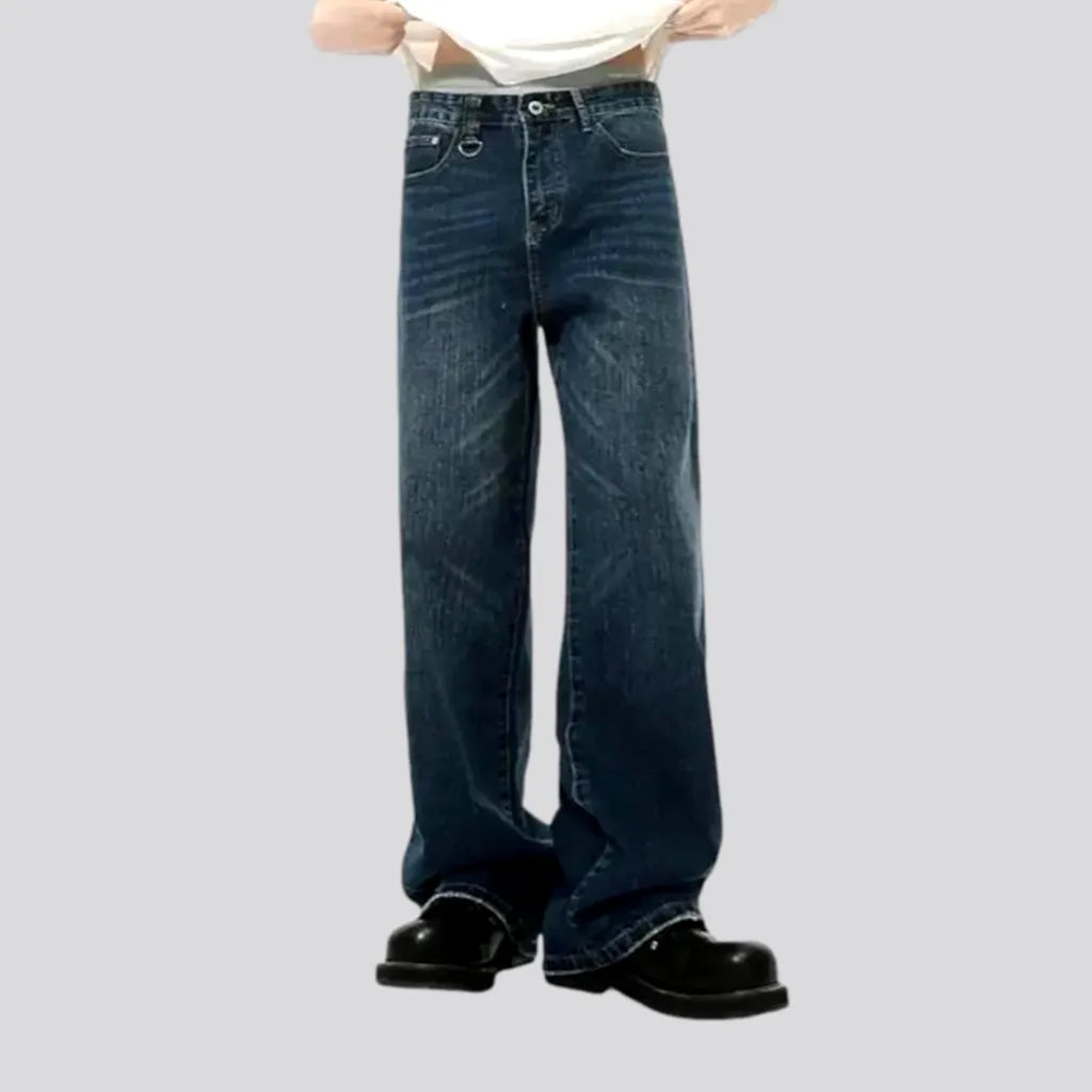 Trendy Baggy Mid-waist Jeans for Men | Jeans4you.shop