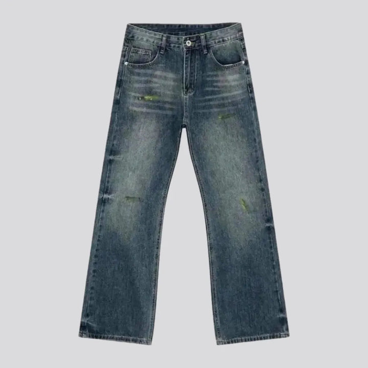 Whiskered Street Style Vintage Men's Jeans | Jeans4you.shop