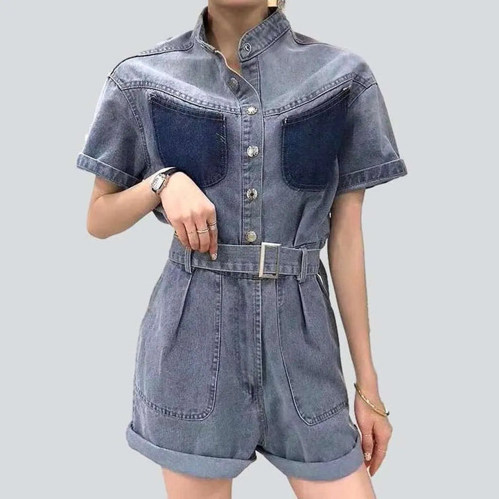 Y2k denim jumpsuit for women | Jeans4you.shop